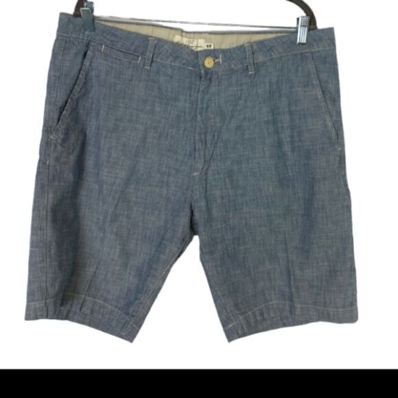#181  H&M Chambray men’s shorts - Picture 2 of 9